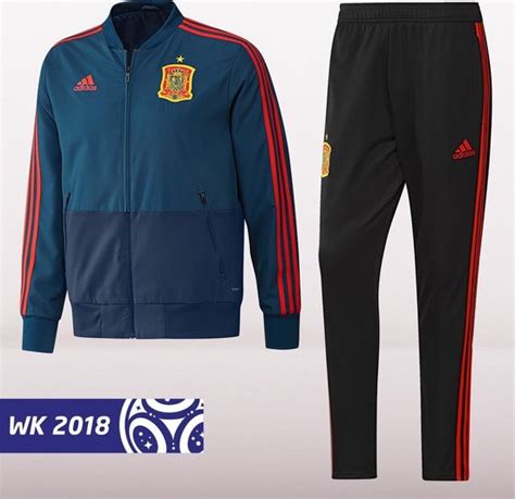 adidas spanje ssp joggingspak wk 2018|Spanje trainingspak 2018.